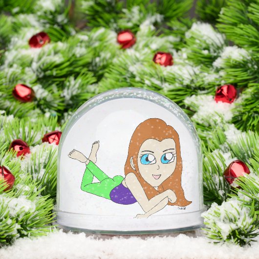 chibi sneeuwbol (Kerstmis)