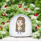 chibi sneeuwbol (Kerstmis)