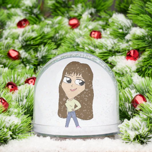 chibi sneeuwbol (Kerstmis)