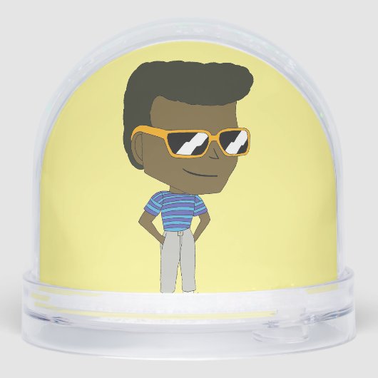 chibi sneeuwbol (Achterkant)