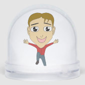 chibi sneeuwbol (Achterkant)