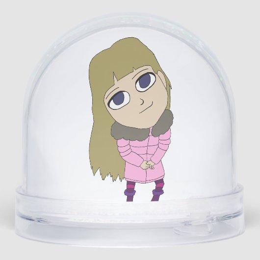 chibi sneeuwbol (Achterkant)