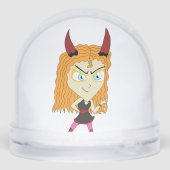 chibi sneeuwbol (Achterkant)