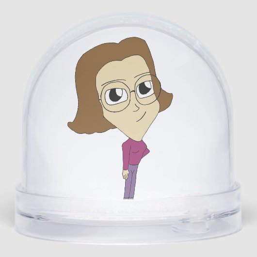 chibi sneeuwbol (Achterkant)