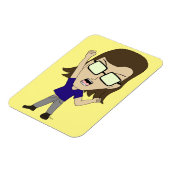 Chibi Sonic_Zeph Magneet (Linkerzijde)