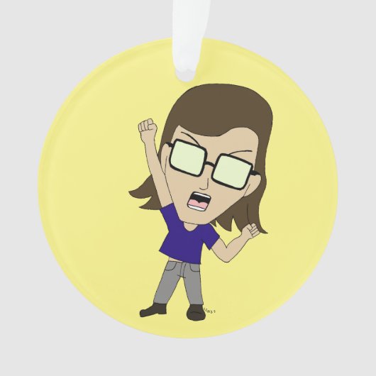 Chibi Sonic_Zeph Ornament (voorkant)