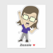 Chibi Sonic_Zeph Sticker (Vel)