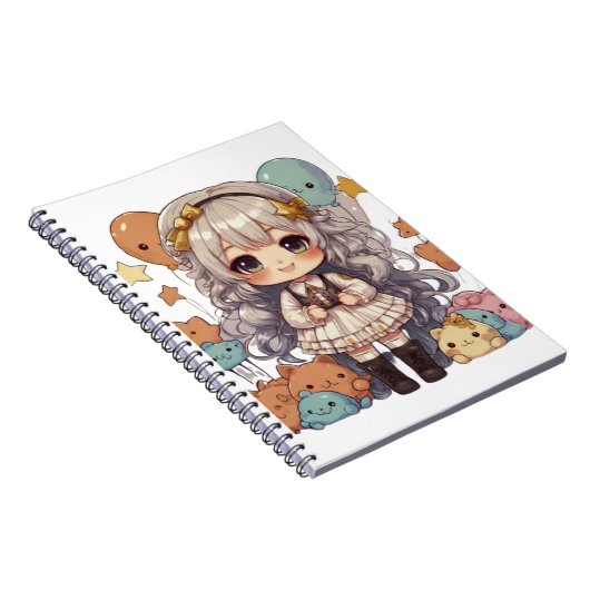 chibi spiral notitieboek (Rechterzijde)
