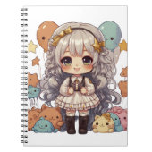 chibi spiral notitieboek (Voorkant)