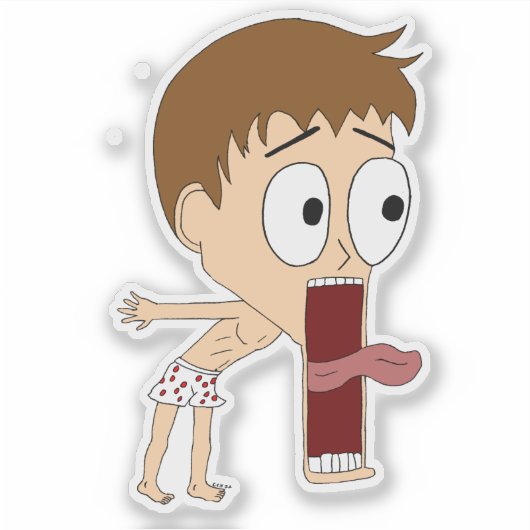 chibi sticker (Voorkant)