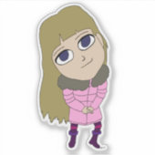 chibi sticker (Voorkant)