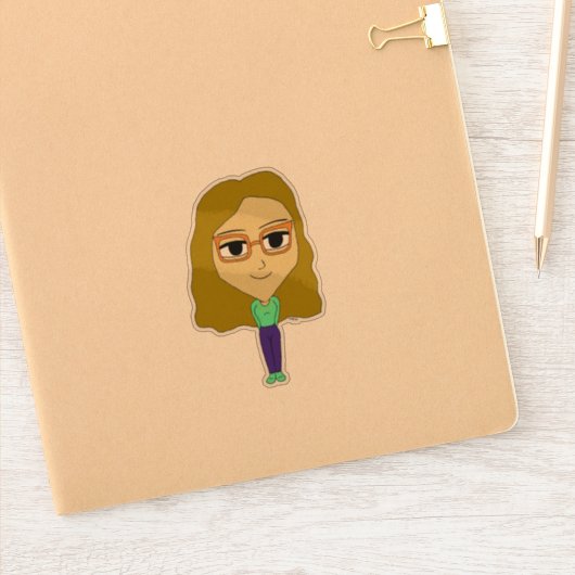 chibi sticker (Notitieboek)