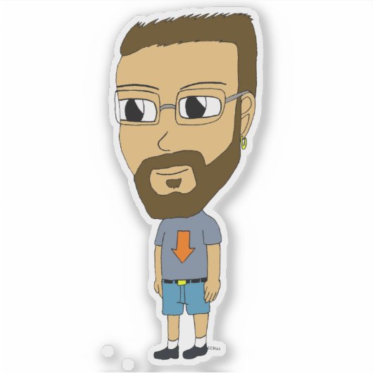 chibi sticker (Voorkant)