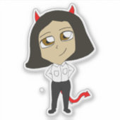 chibi sticker (Voorkant)