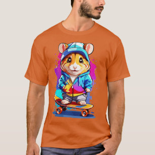Chibi stijl hamster t-shirt