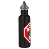 Chibi "Stop the Joker"-teken Waterfles (Links)
