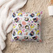 Chibi Super Heroine Pattern Kussen (Deken)