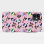 Chibi Super Villain Action Pattern Case-Mate iPhone Case (Achterkant (horizontaal))
