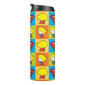 Chibi Supergirl Character Turnround Thermosbeker (Geroteerd rechts)