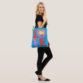 Chibi Supergirl LOVE Tote Bag (Op model)