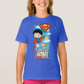 Chibi Superman - Je maakt mijn hartsbodem Valentij T-shirt (Voorkant)