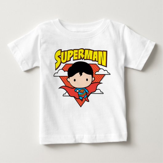 Chibi Superman Stippen Schild en Naam (Voorkant)