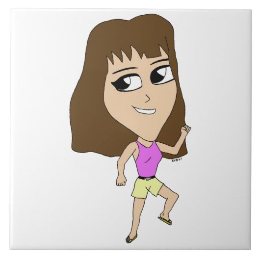 chibi tegeltje (Voorkant)