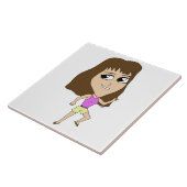 chibi tegeltje (Zijkant)
