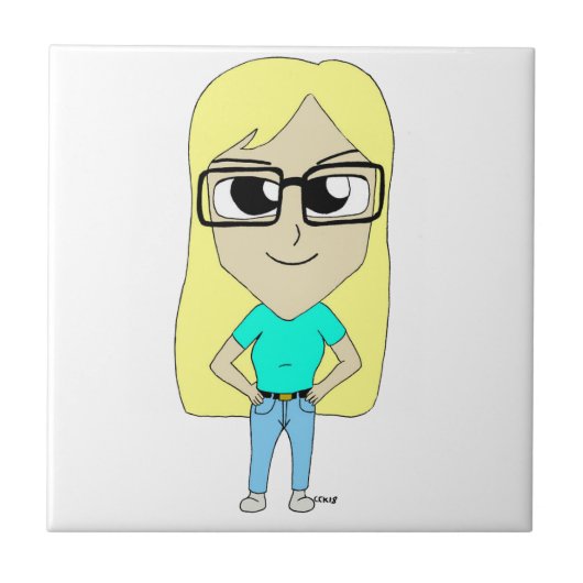 chibi tegeltje (Voorkant)