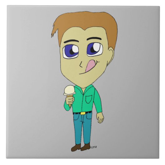 chibi tegeltje (Voorkant)