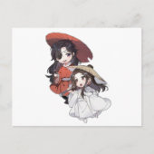 Chibi Tgcf Postcard Briefkaart (Voorkant)