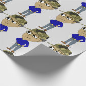 chibi-toets cadeaupapier (Hoek)