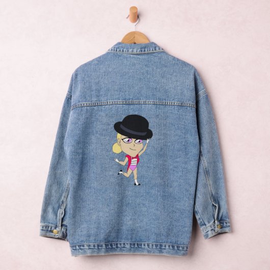 chibi-toets denim jacket (Hangar)