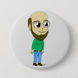 chibi-toets ronde button 7,6 cm