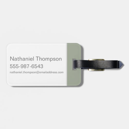 Chibi Tornado TAZ™ Bagagelabel (Achterkant horizontaal)