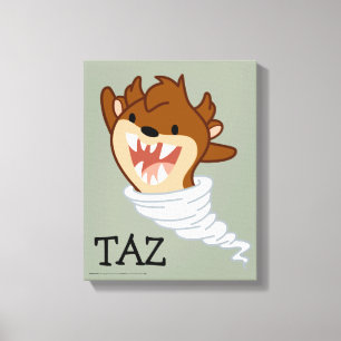 Chibi Tornado TAZ™ Canvas Afdruk