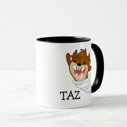 Chibi Tornado TAZ™ Mok (Voorkant rechts)