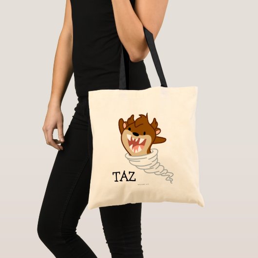 Chibi Tornado TAZ™ Tote Bag (Voorkant (product))