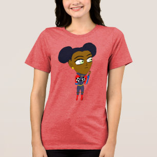 chibi  Tri-Blend shirt