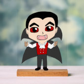 chibi vampier acryl bord (Neutraal)