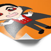 chibi vampier foto afdruk (Hoek)