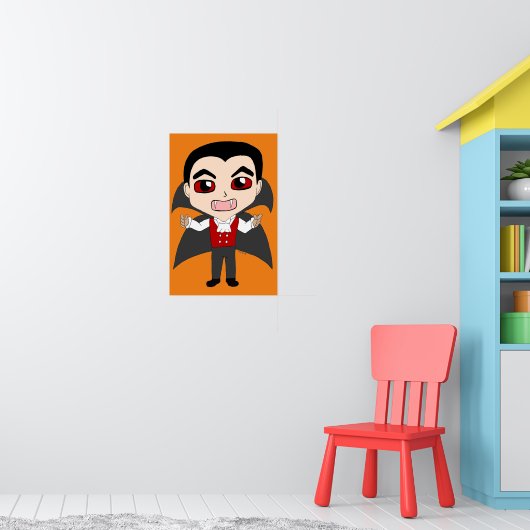 chibi vampier poster (Kinderkamer 1)