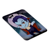 Chibi Vampire en vleermuizen Magneet (Rechterzijde)