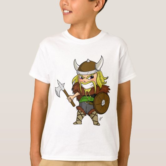 Chibi Viking T-shirt (Voorkant)