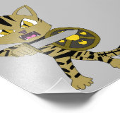 Chibi Warrior Cat Foto Afdruk (Hoek)