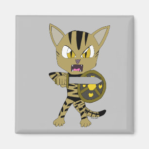 Chibi Warrior Cat Magneet