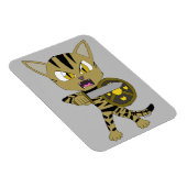 Chibi Warrior Cat Magneet (Rechterzijde)