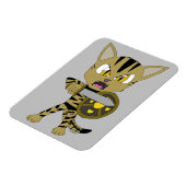 Chibi Warrior Cat Magneet (Linkerzijde)