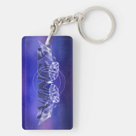 Chibi Wingz Acryl Sleutelhanger (achterkant)