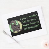 Chibi Wolf Sticker (Envelop)